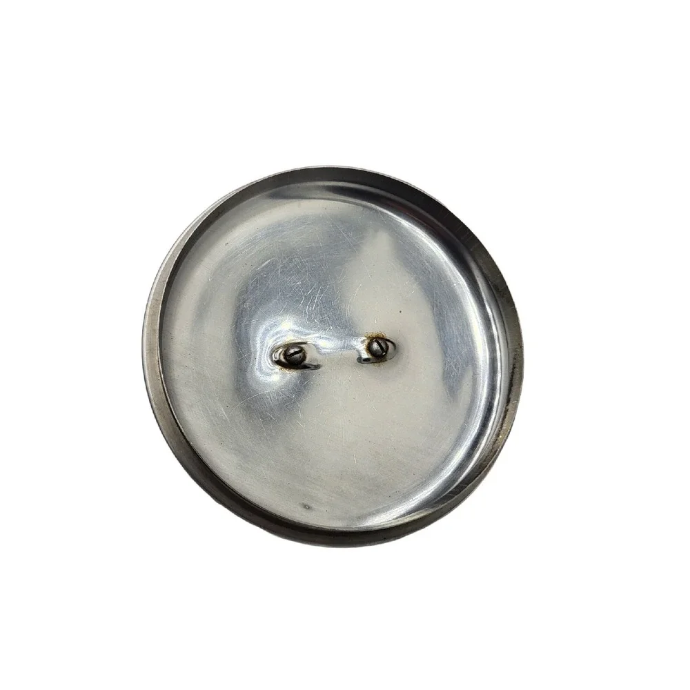 Vintage West Bend 2‎ Qt. Bean Pot Genuine Ceramic Stoneware w/ Metal Lid USA